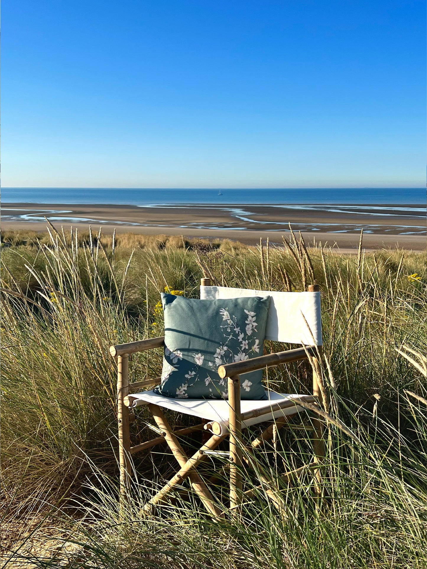 Blossom - Grey Green - Cushion