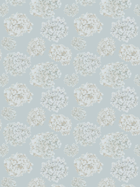 Abundance - Russet and Blue - Wallpaper Sample
