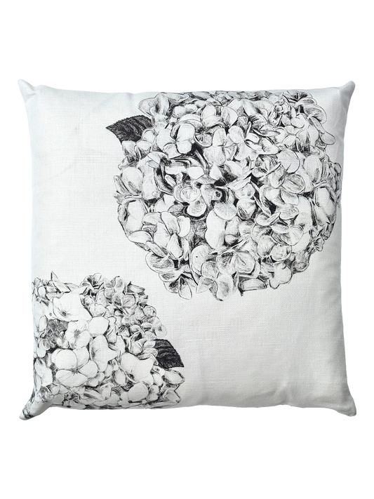 Hydrangea - White - Cushion