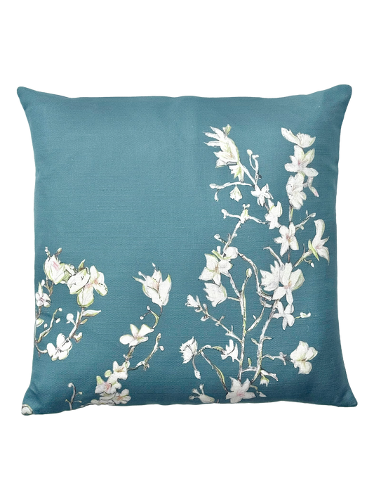 Blossom - Dark Blue - Cushion