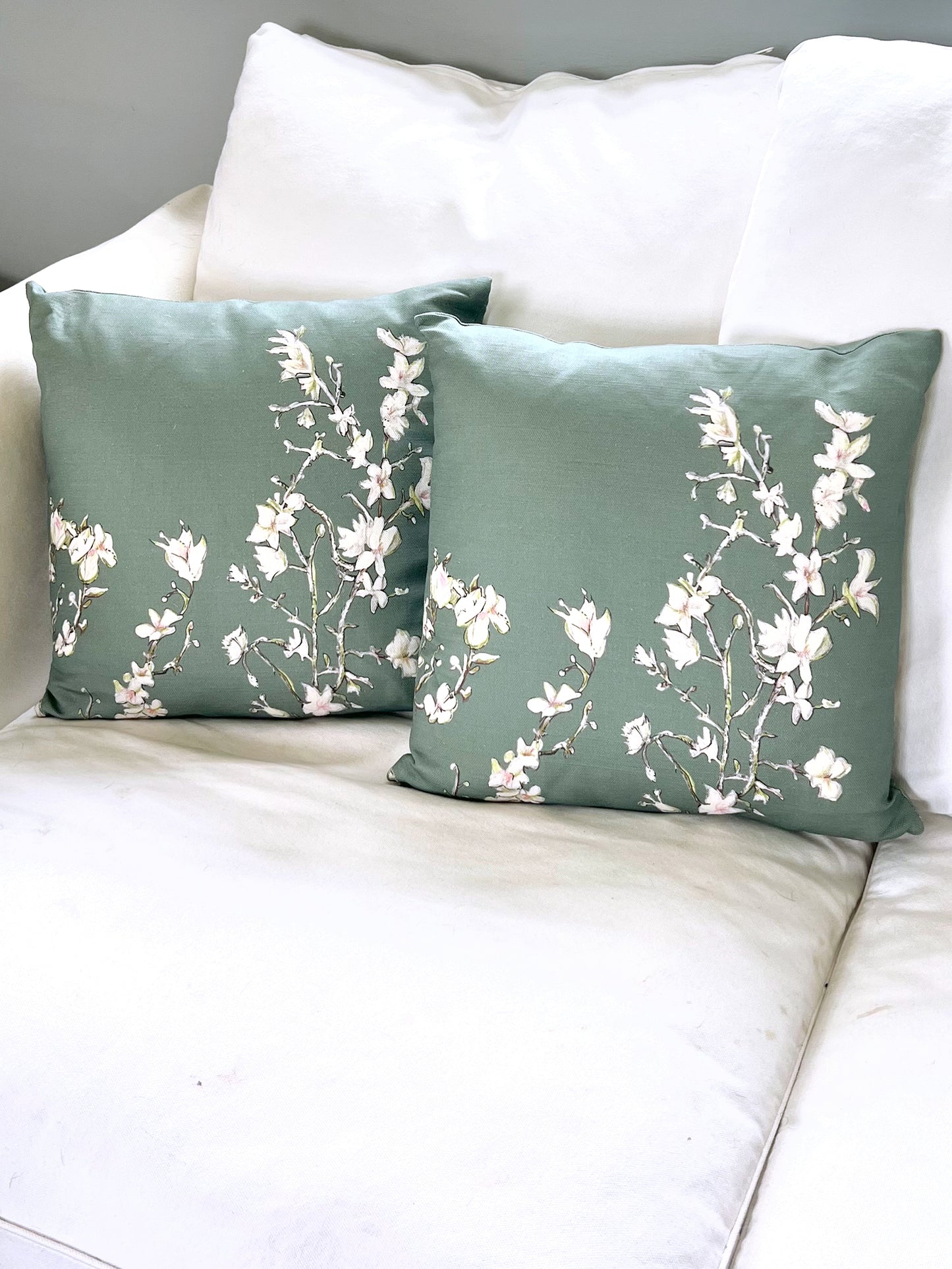 Blossom - Grey Green - Cushion