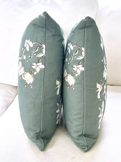 Blossom - Grey Green - Cushion