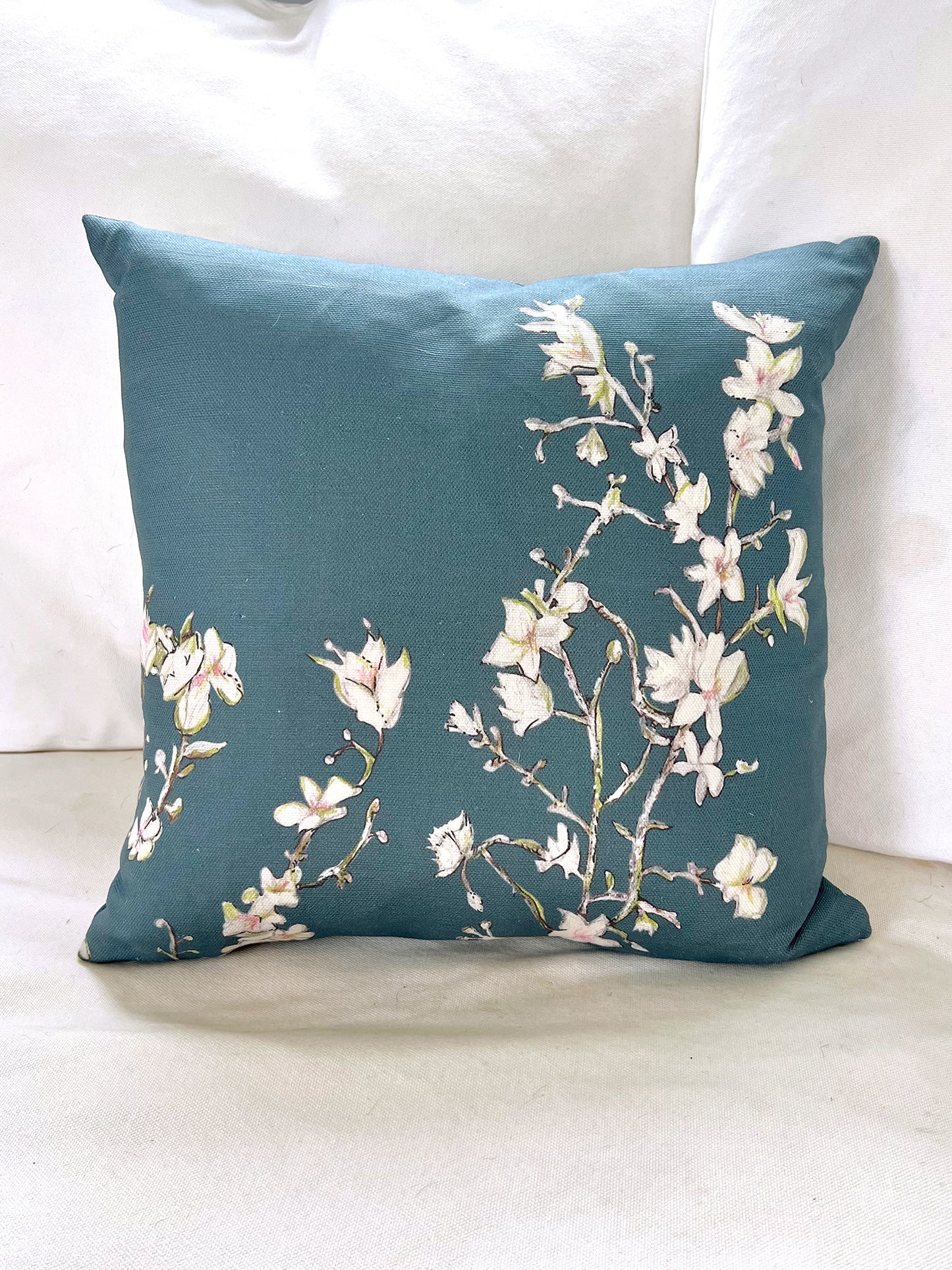 Blossom - Dark Blue - Cushion
