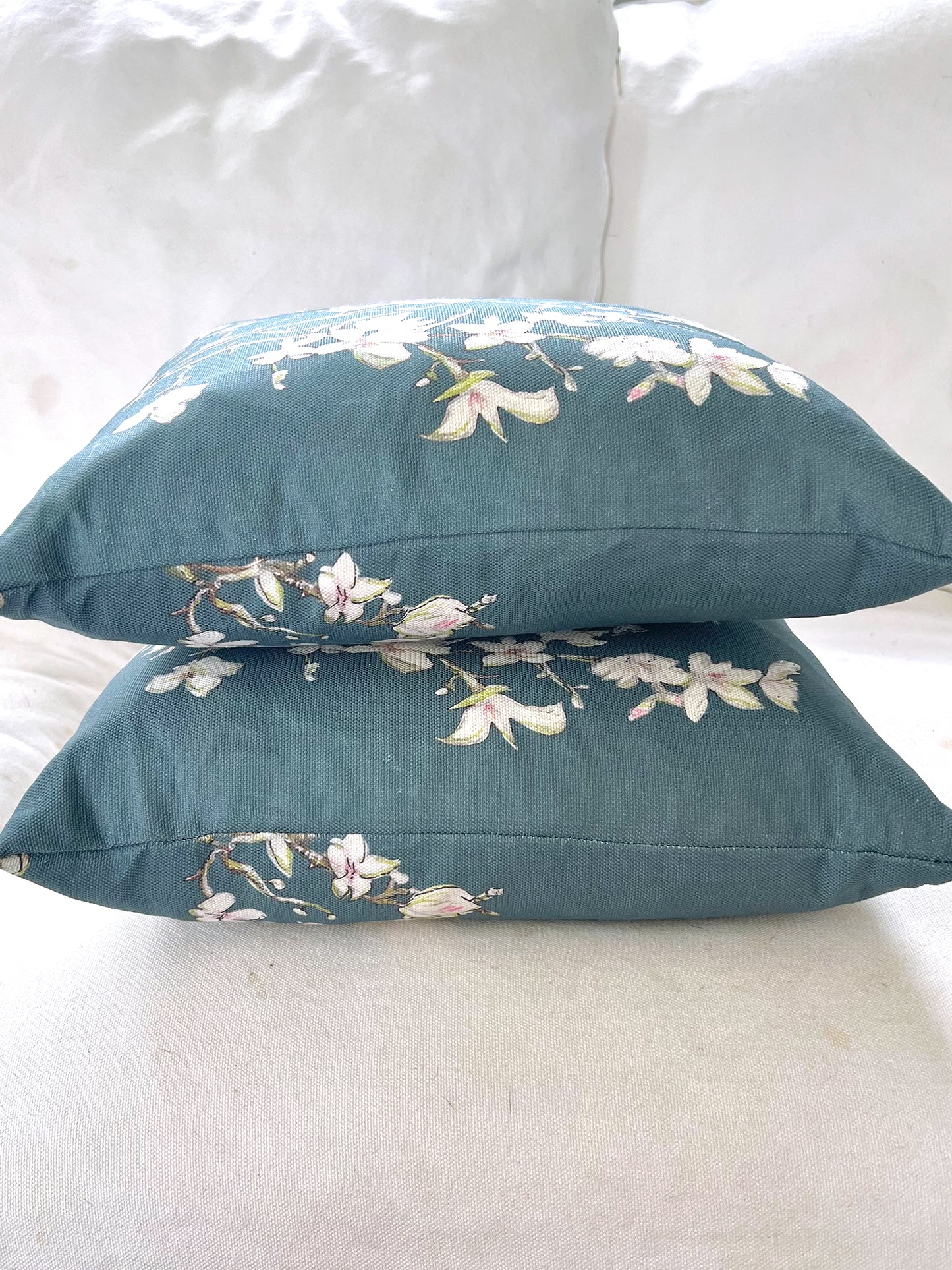 Blossom - Dark Blue - Cushion