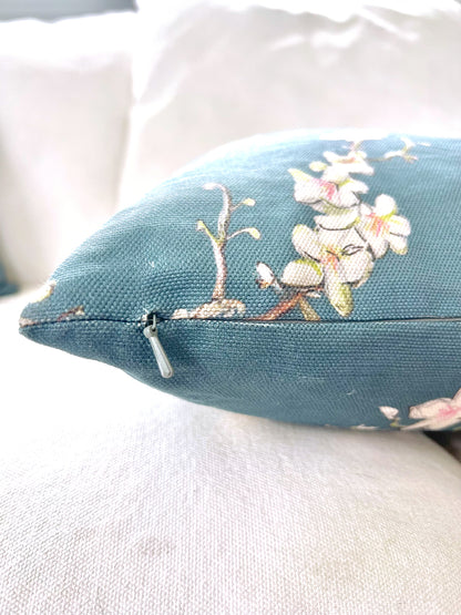 Blossom - Dark Blue - Cushion