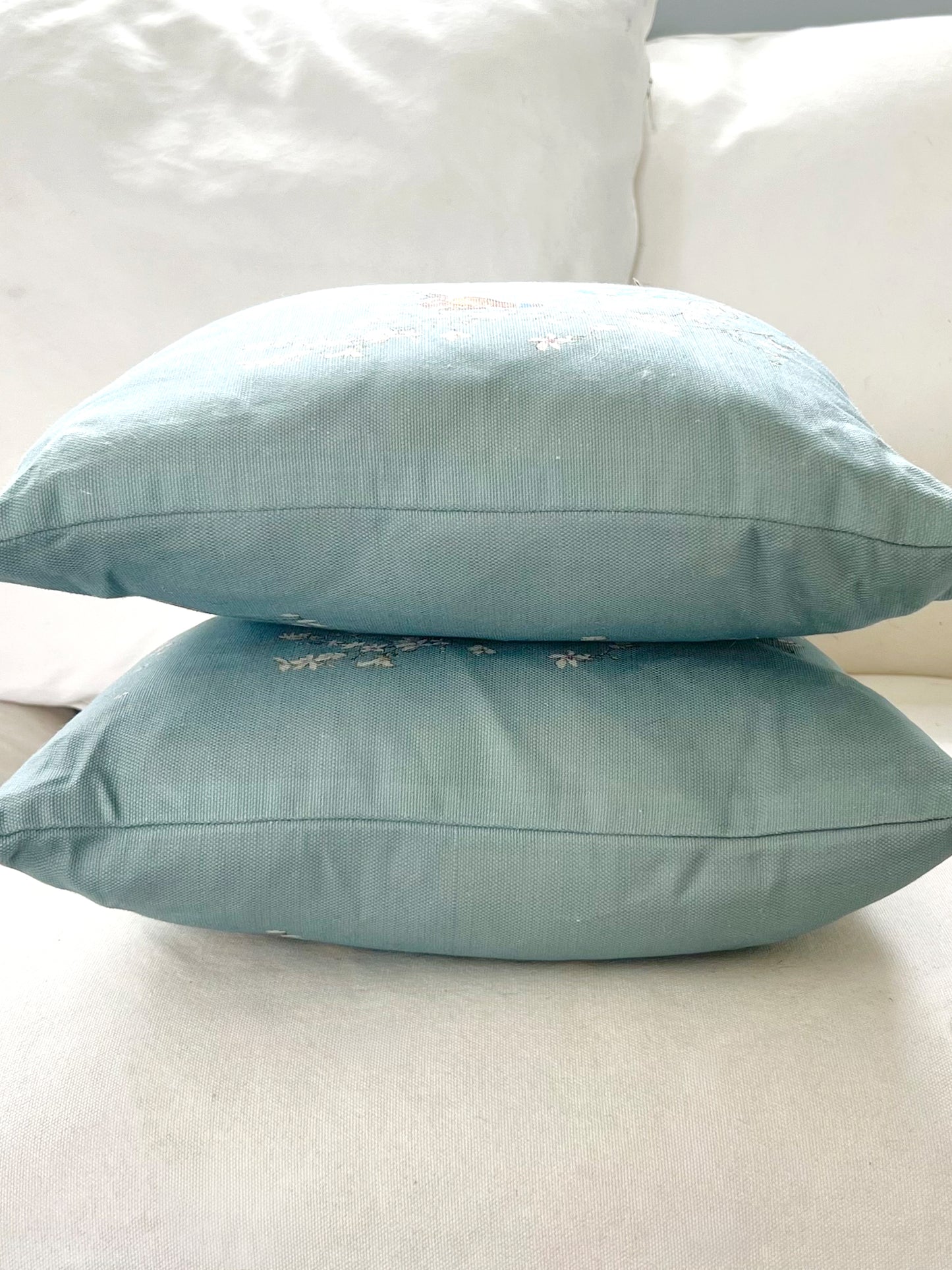 Indian Cherry Tree - Sky Blue - Cushion
