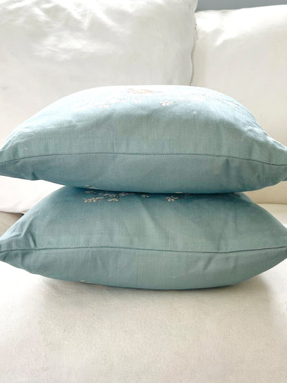 Indian Cherry Tree - Sky Blue - Cushion