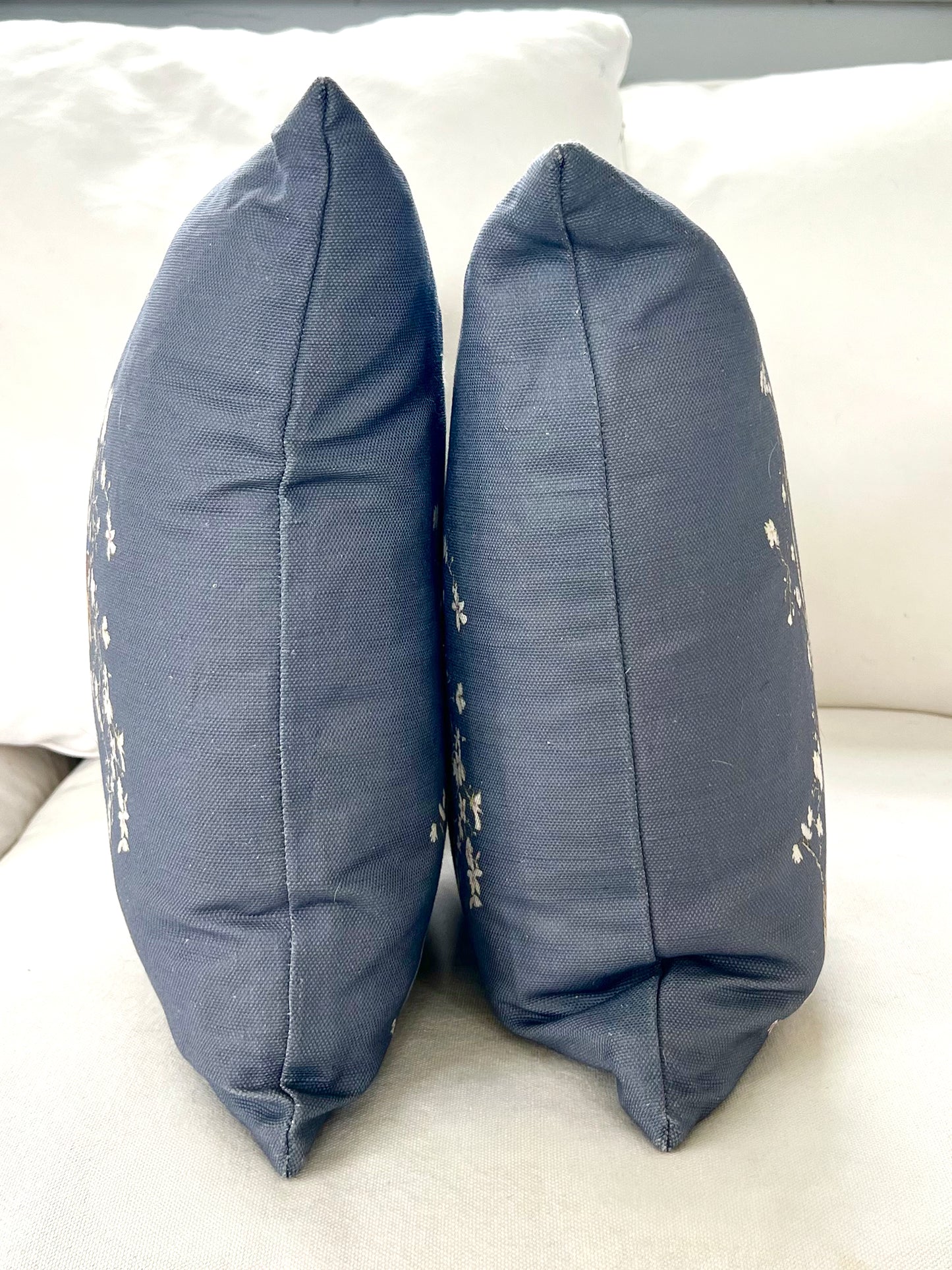 Indian Cherry Tree - Blue - Cushion