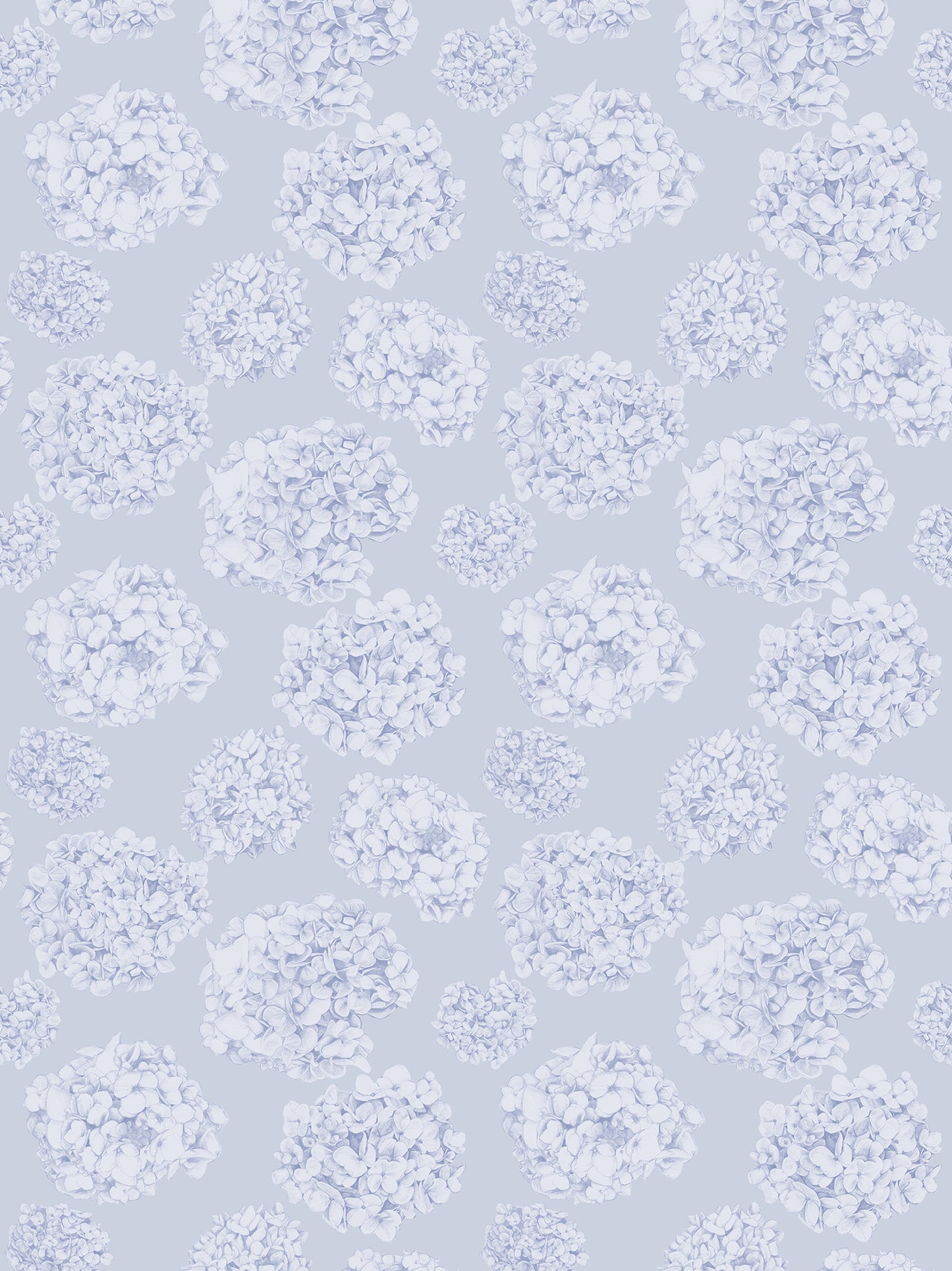 Abundance - Blue - Wallpaper