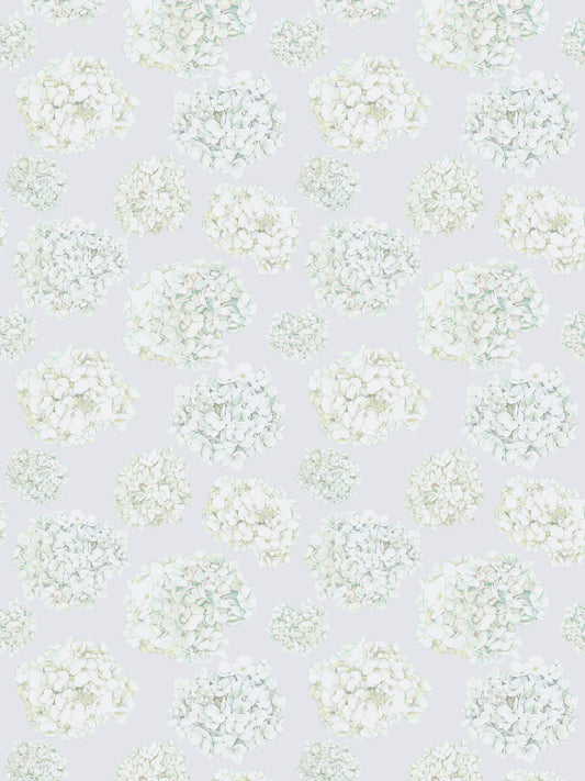 Abundance - Grey and Green - Wallpaper