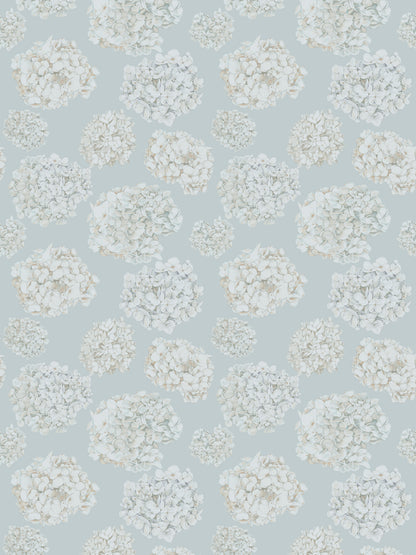 Abundance - Russet and Blue - Wallpaper Sample