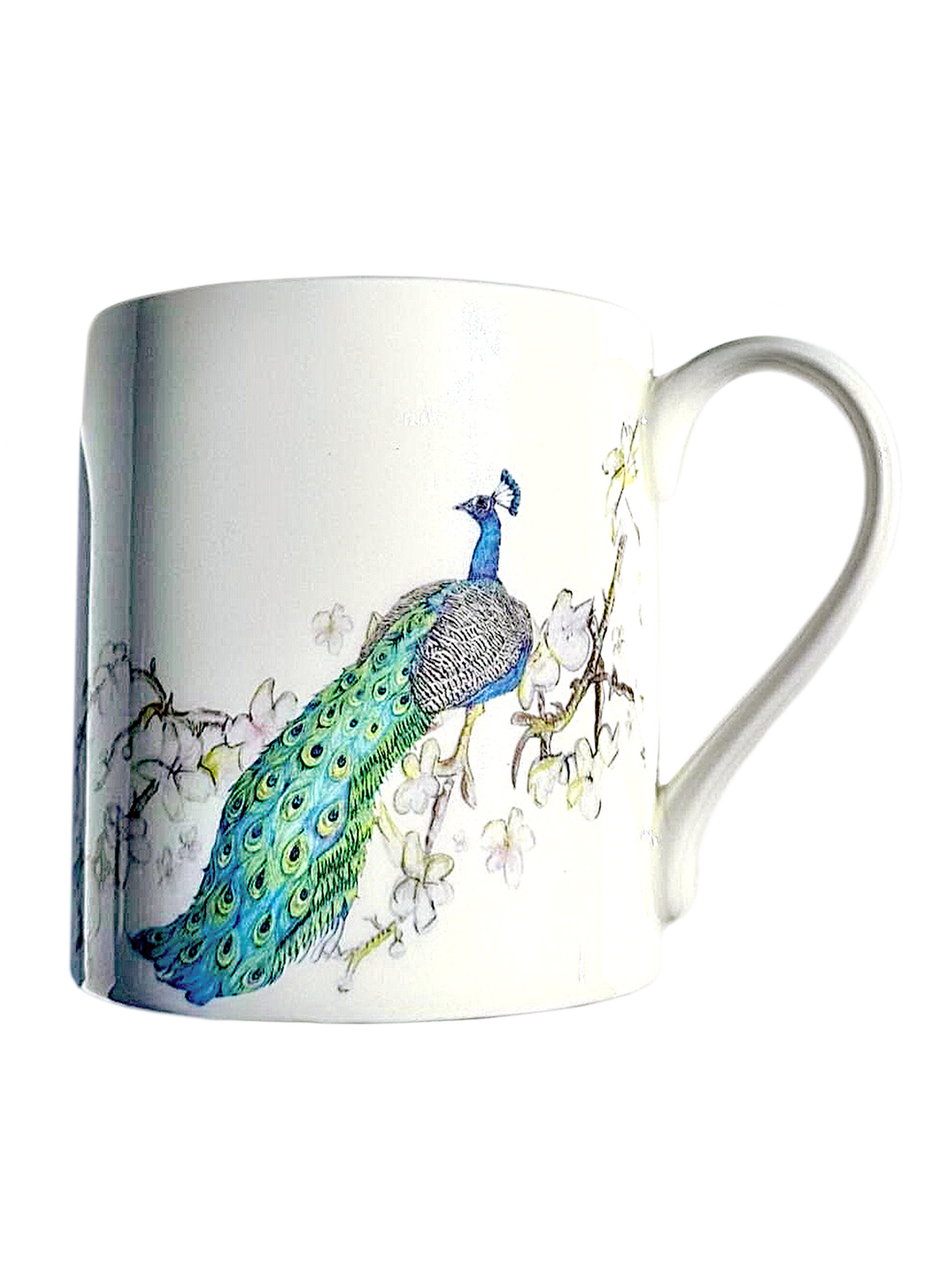 Peacock - Fine Bone China Mug